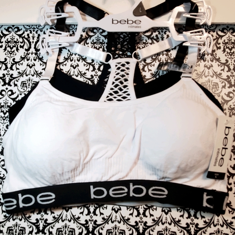 BEBE padded seamless sports bra
